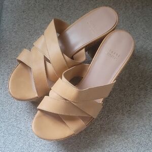 Stuart Weitzman Tan Women's Sandals Size 8